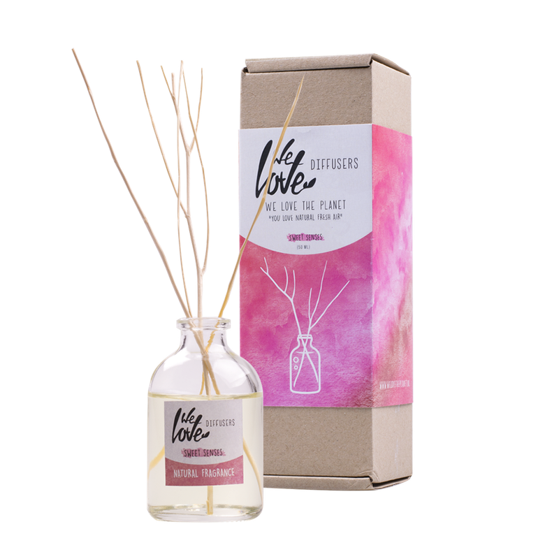 We Love The Planet WLTP Diffuser Sweet Sense TESTER - Produktbild