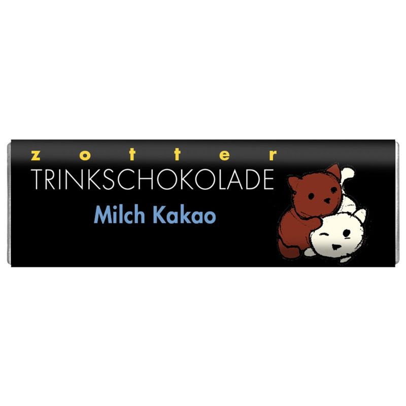 Zotter Schokolade Trinkschokolade – Milch Kakao - Produktbild
