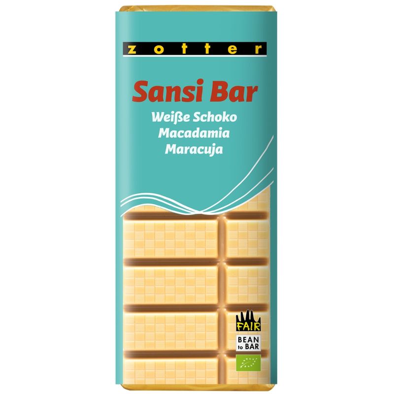 Zotter Schokolade Schokolade 5.0 Sansi Bar - Produktbild