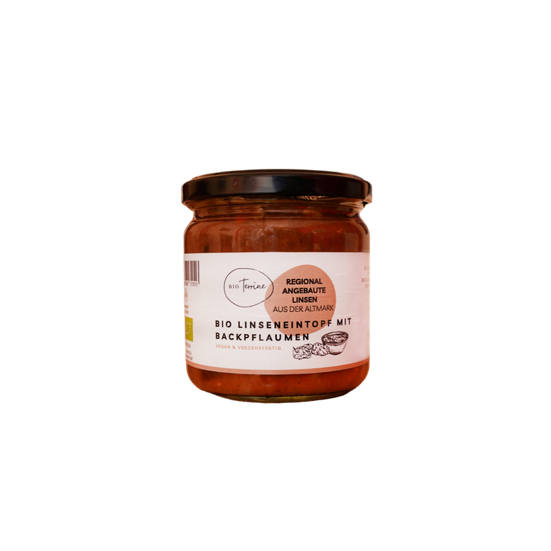 nah&pur Bio Linseneintopf mit Backpflaumen - Produktbild