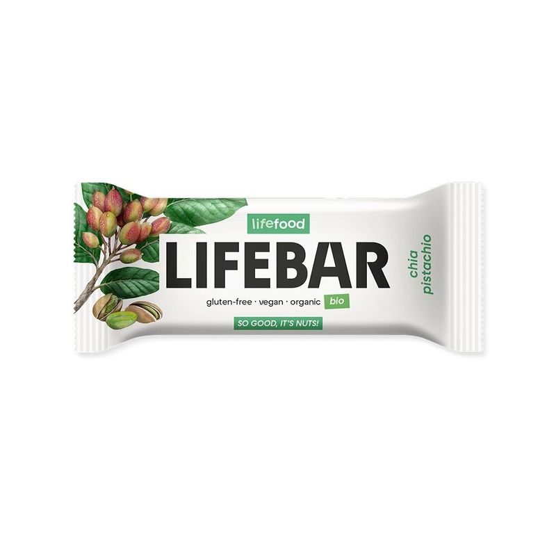 Lifefood  Lifefood Lifebar Superfoods Chia Pistachio Roh Bio - Produktbild