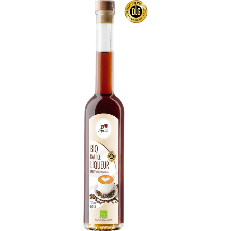 Spitz Bio Kaffee Likör 0.35 l, 18 vol% - Produktbild
