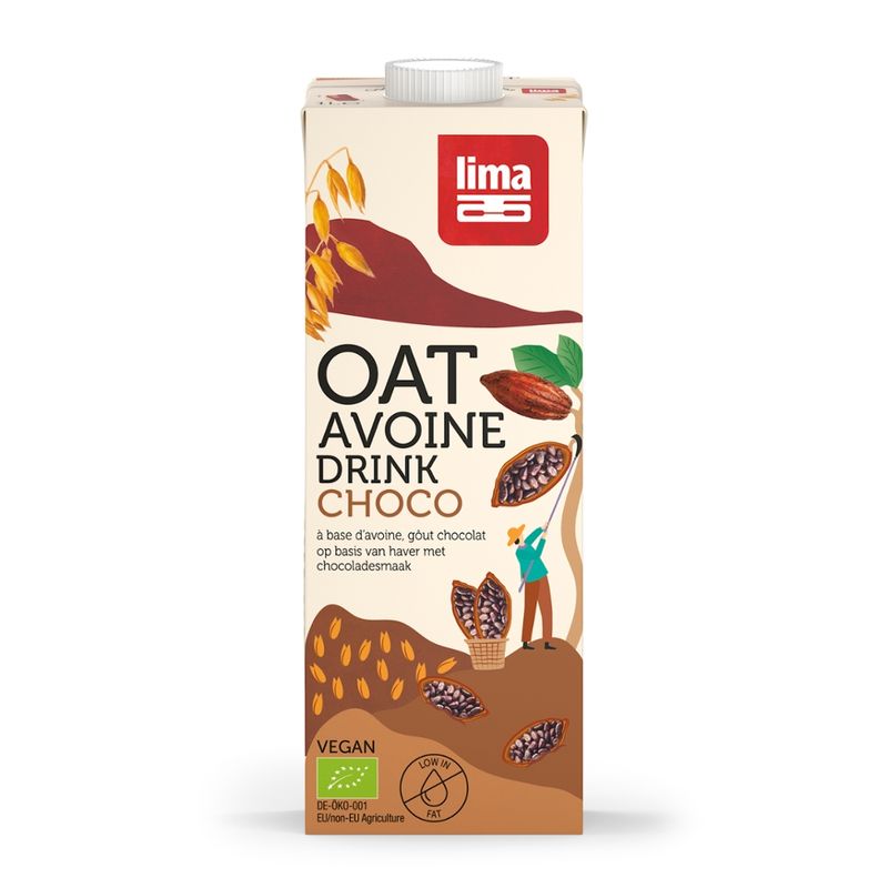 Lima Hafer Drink Choco 1L - Produktbild