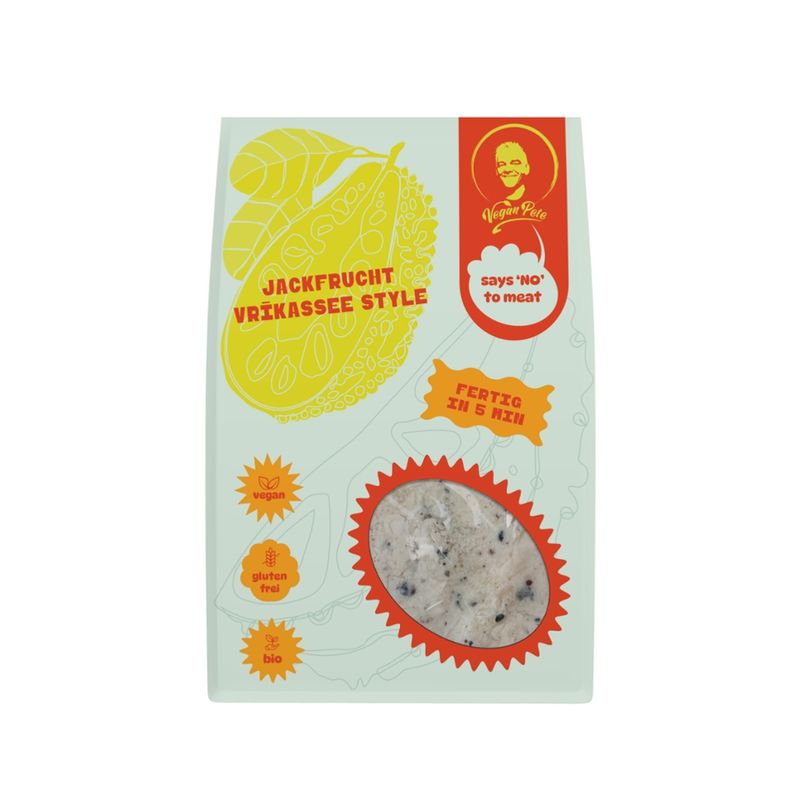 Vegan Pete Jackfrucht Vrikassee Style 250g - Produktbild