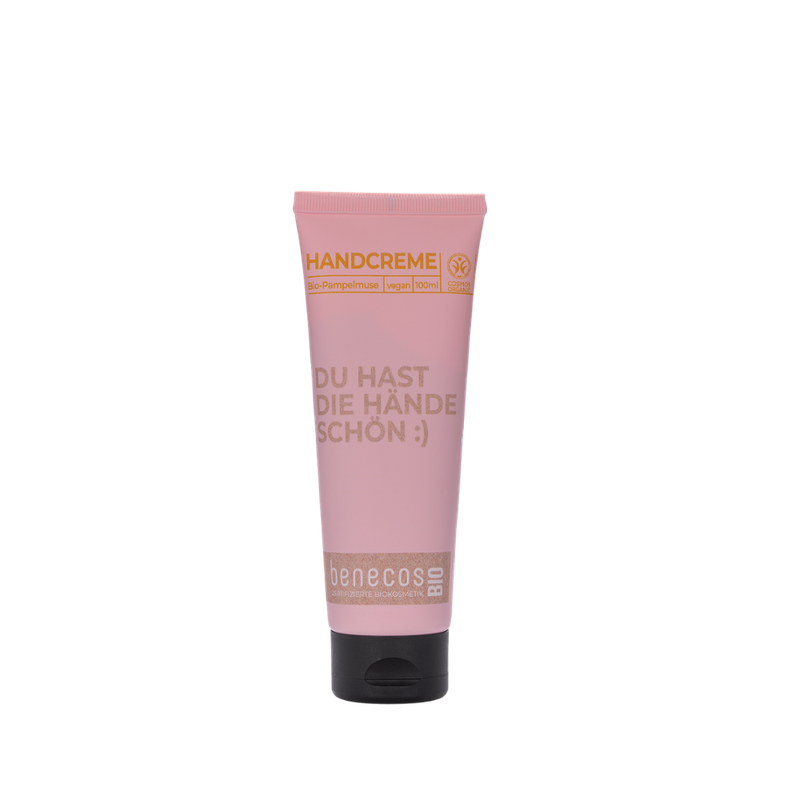 benecos benecosBIO Handcreme BIO-Pampelmuse - DU HAST DIE HÄNDE SCHÖN - Produktbild