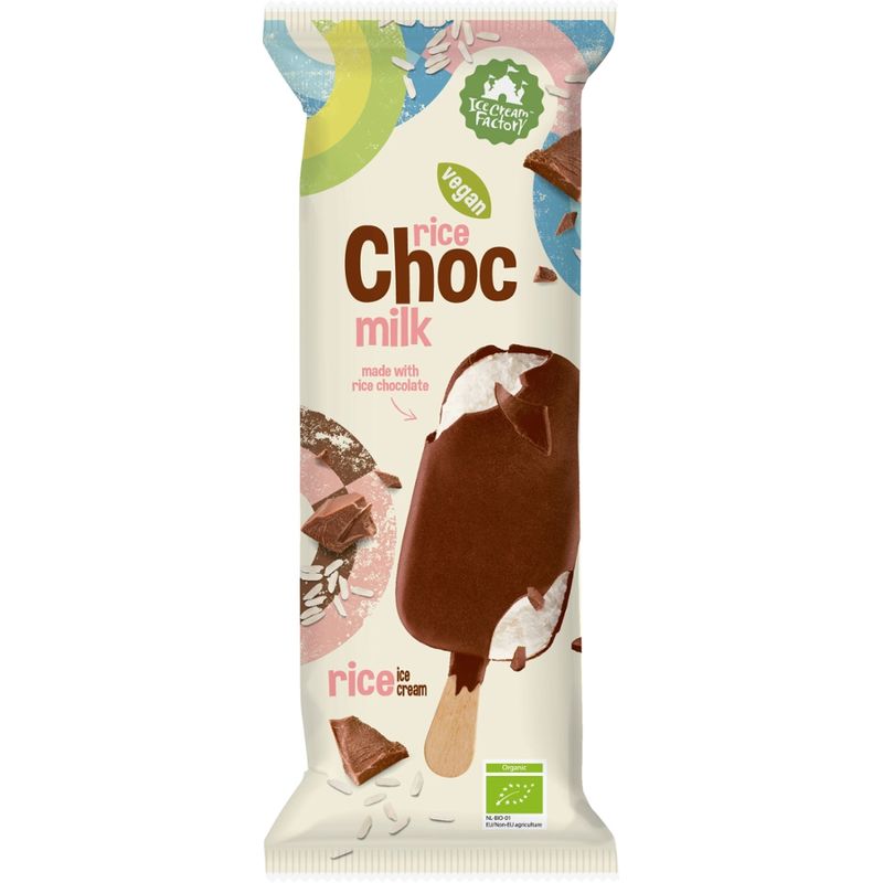 Ice Cream Factory Rice Ice Milk Choc - Produktbild