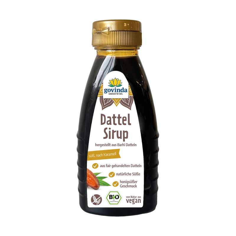 Govinda Bio Dattelsirup aus Barhi Datteln - Produktbild