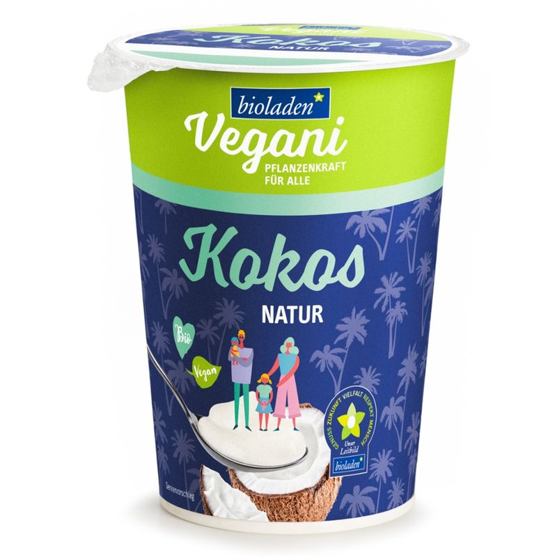 bioladen Kokos Joghurtalternative Natur VEGANI - Produktbild