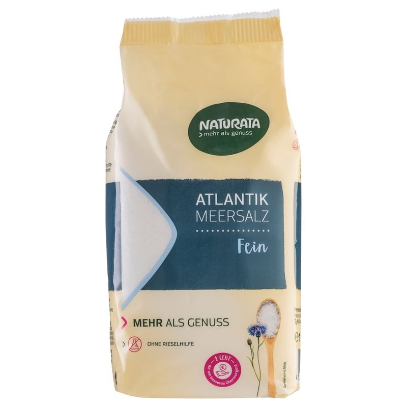 NATURATA Atlantik Meersalz, fein - Produktbild