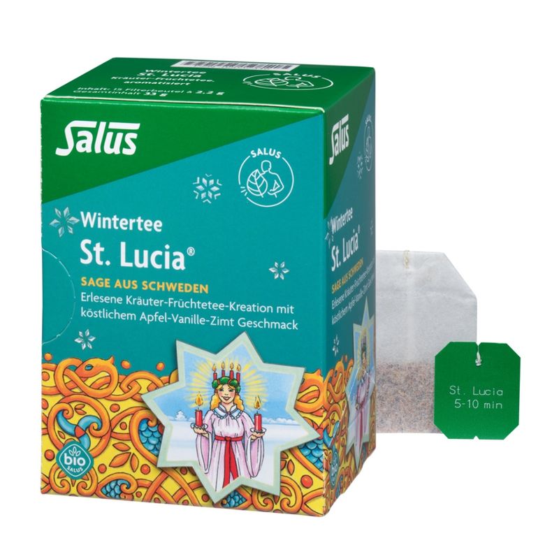 Salus® Salus® St. Lucia®, Kräuter-Früchtetee  bio 15 FB - Produktbild