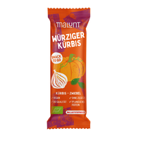 malunt Bio Gemüse-Riegel Würziger Kürbis - Produktbild