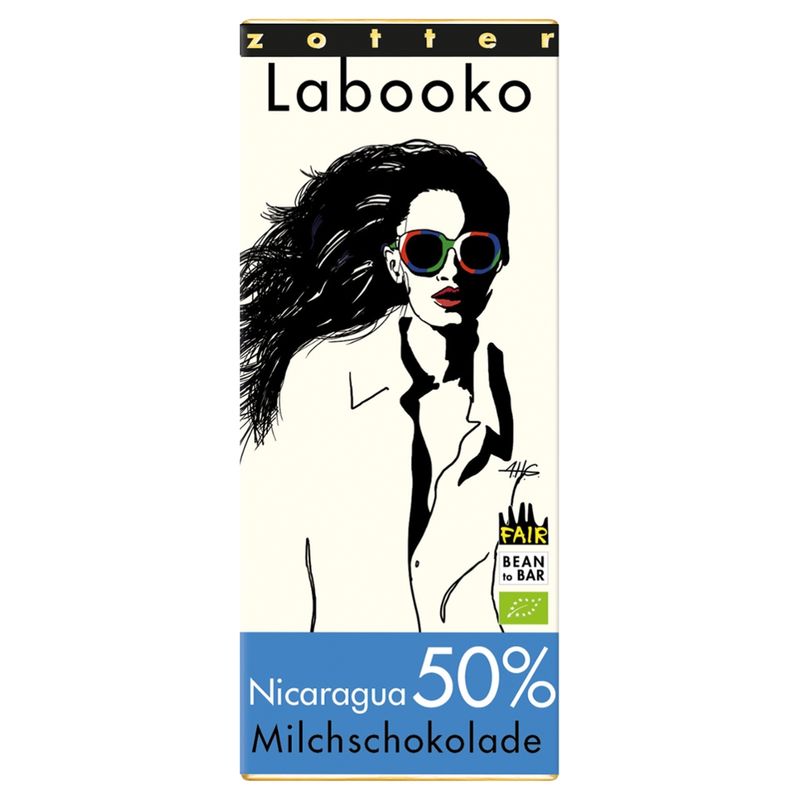 Zotter Schokolade Labooko - 50% Nicaragua - Produktbild