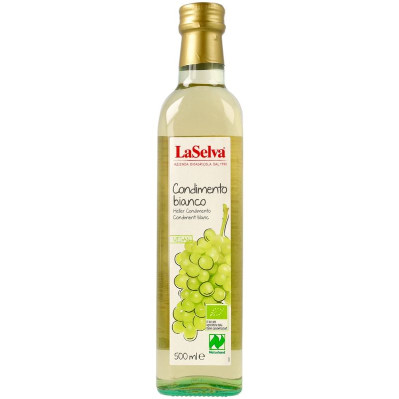 LaSelva Heller Condimento - Würze aus Weißweinessig und Traubenmost - Produktbild