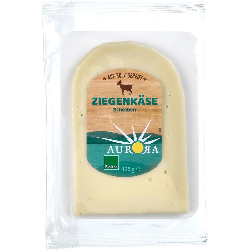 Aurora Gold Aurora Scheibenkäse Ziegen Gouda Jung 5 x - Produktbild