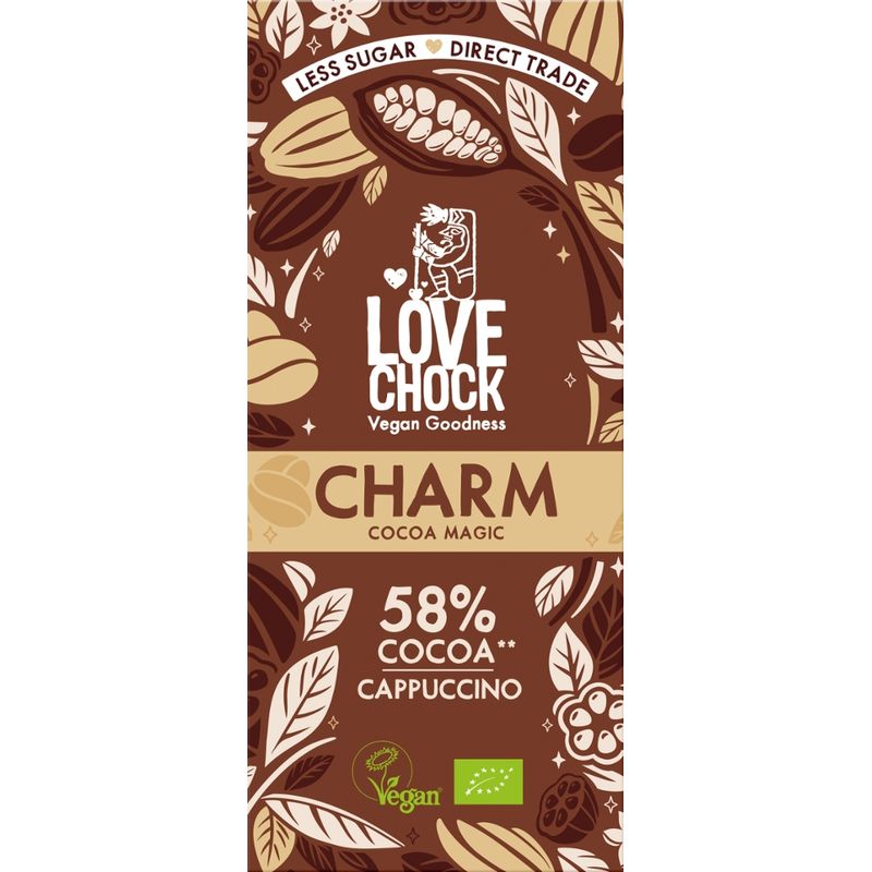 Lovechock B.V. Lovechock CHARM Cappuccino 58 % Cacao - Produktbild