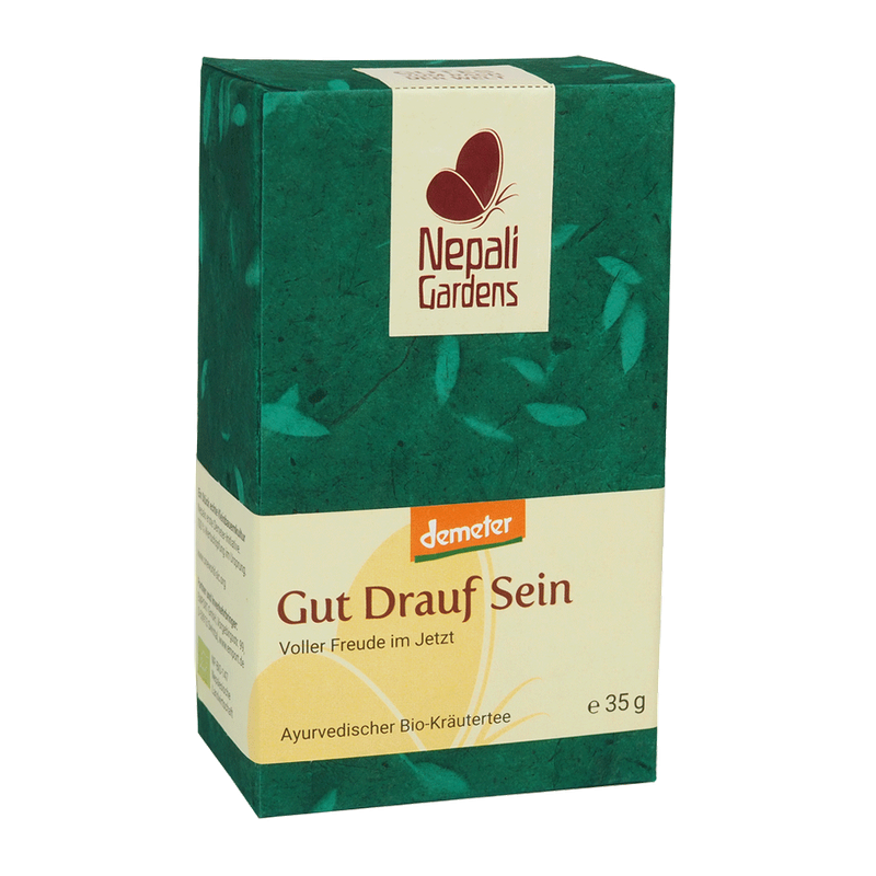 Nepali Gardens Ayurvedischer Demeter Kräutertee "Gut Drauf Sein" - Produktbild