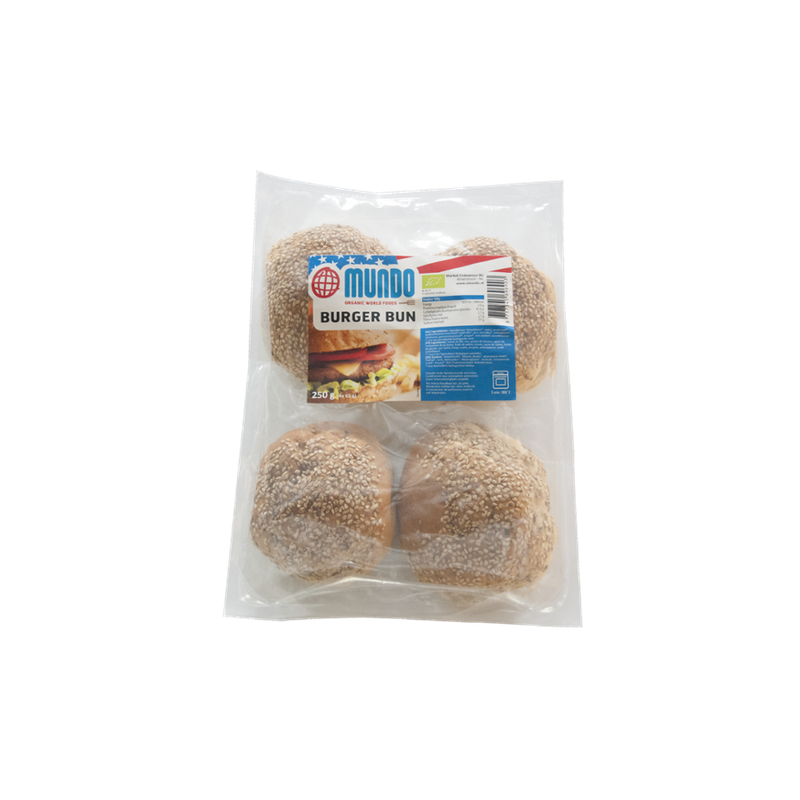 OMundo OMundo Burgerbrötchen 4 st Bio - Produktbild