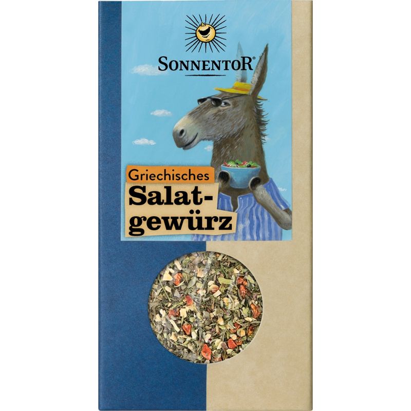 Sonnentor Griechisches Salatgewürz, Packung - Produktbild