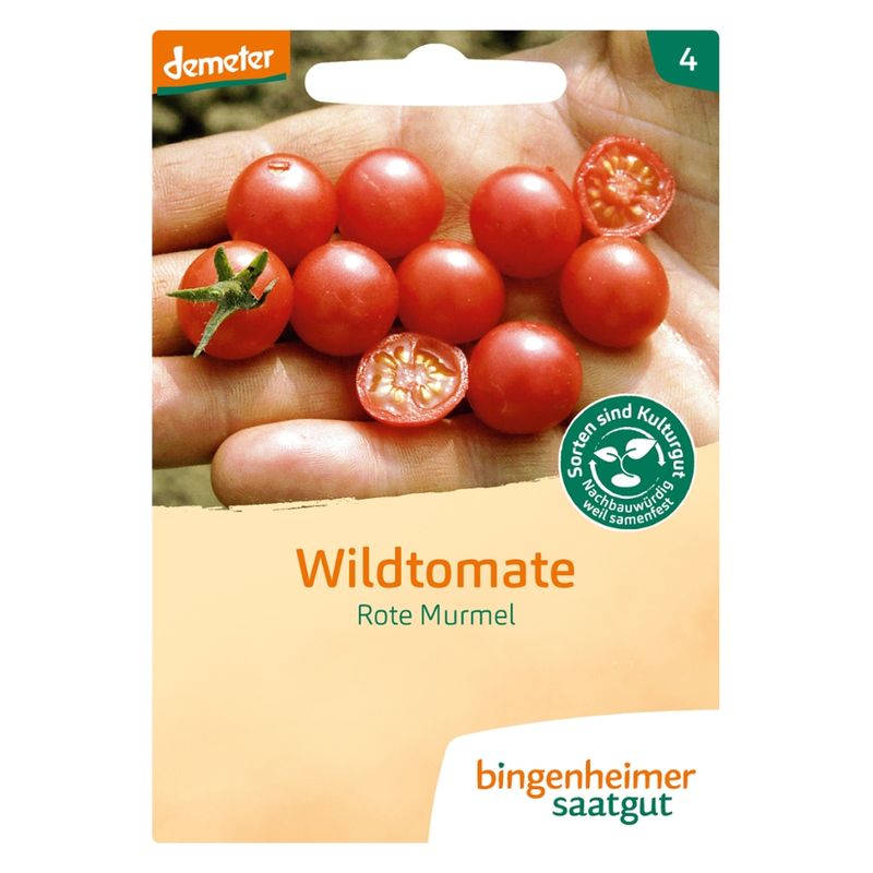 Bingenheimer Saatgut Rote Murmel - Wildtomate (Saatgut) - Produktbild