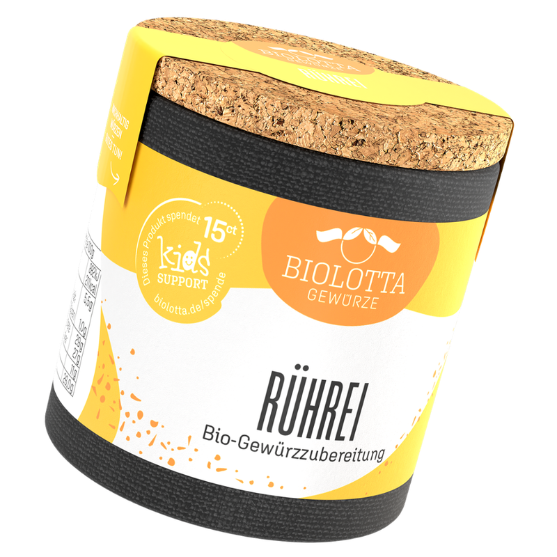 Biolotta Biolotta Korkdose Rührei Bio-Gewürzzubereitung - Produktbild