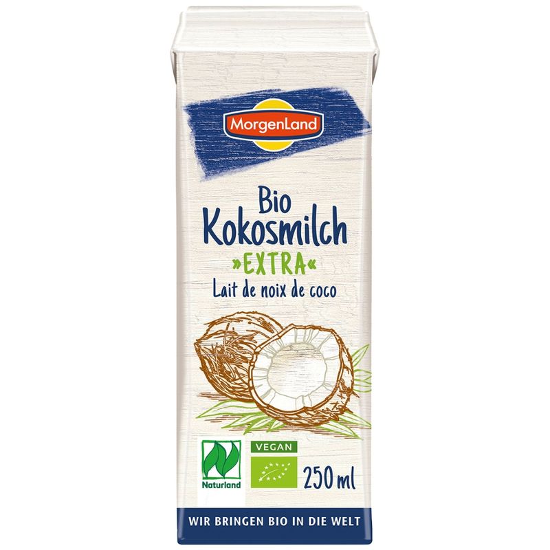 MorgenLand Kokosmilch extra 250ml - Produktbild