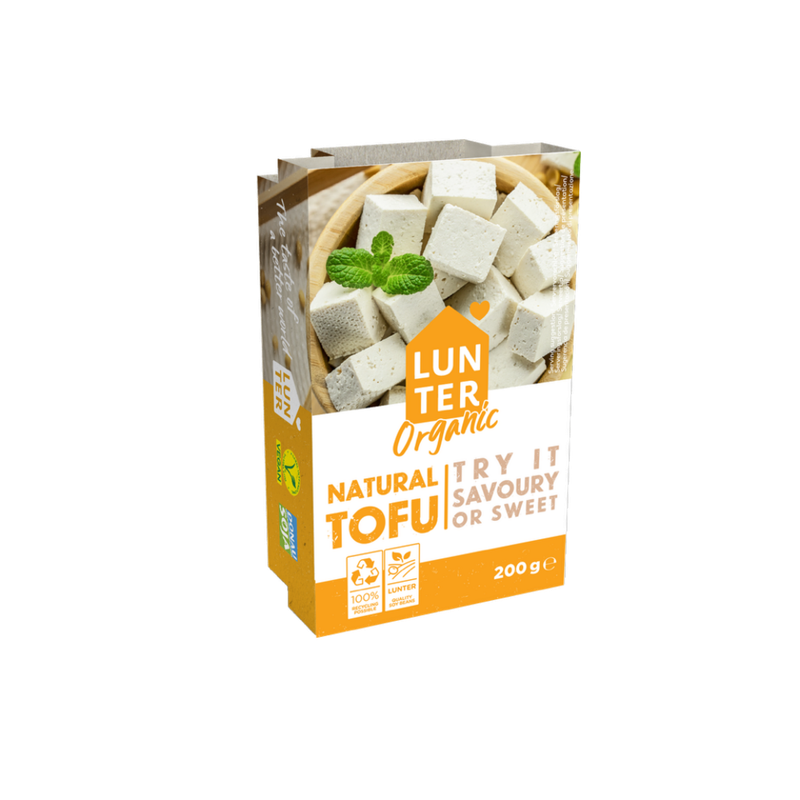 LUNTER LUNTER Organic Tofu Natur, 200g - Produktbild