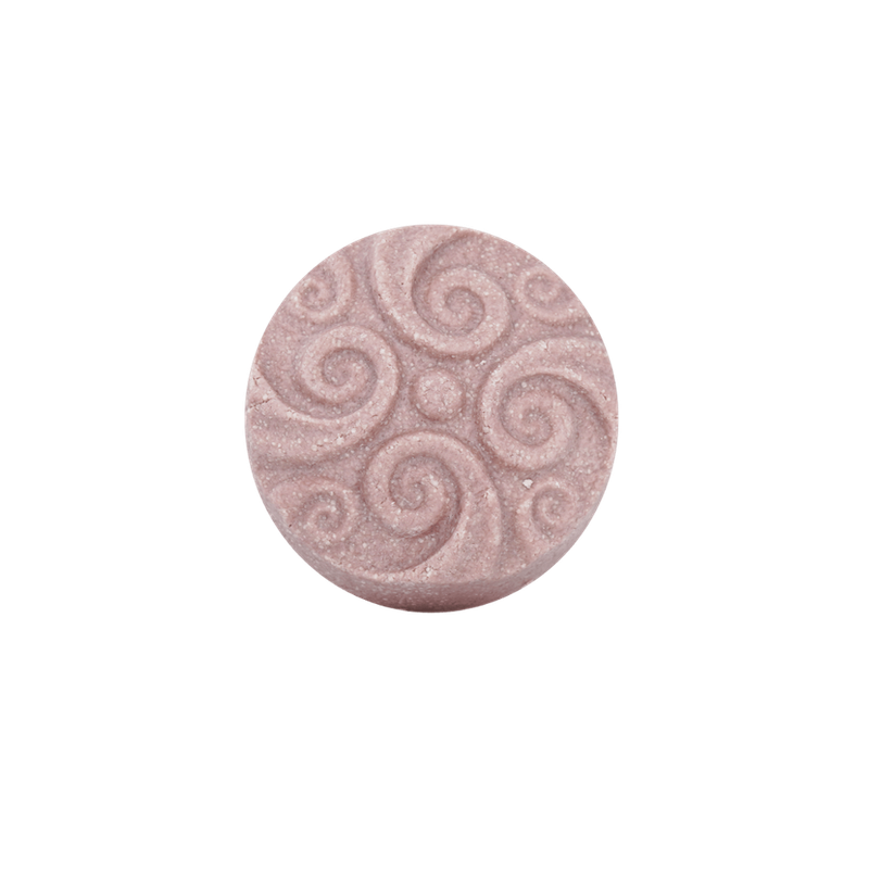 Rosenrot Naturkosmetik ShowerBit® - festes Duschgel Mandelblüte - 60g - unverpackt, quadratisch - Reichhaltige Pflegedusche für die trockene Haut. - Produktbild