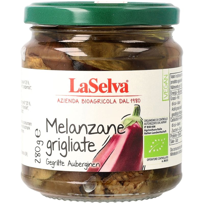 LaSelva Gegrillte Auberginen in Öl - Produktbild