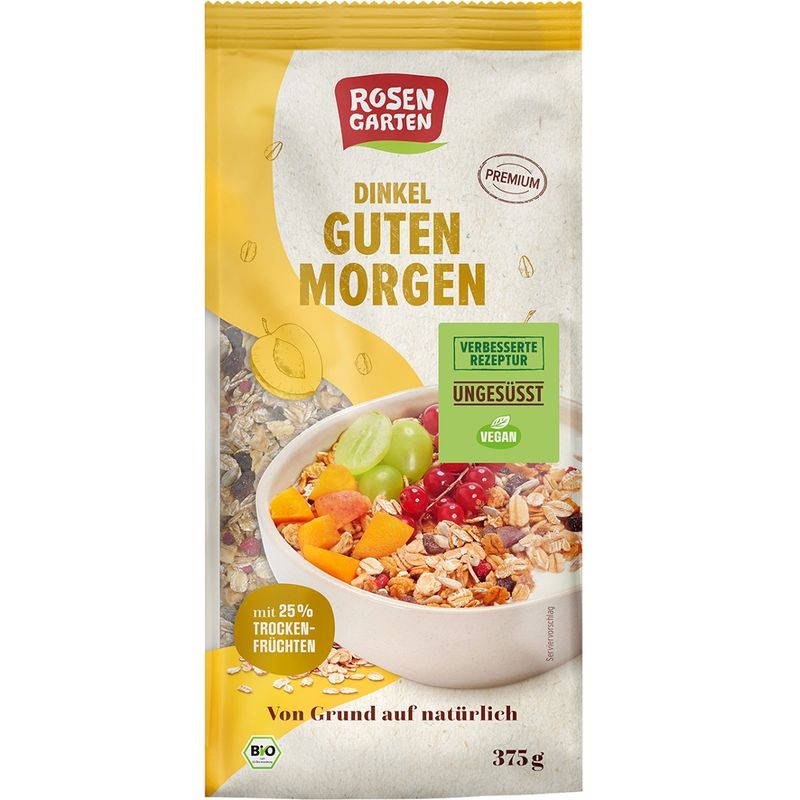 Rosengarten Dinkel-Guten-Morgen-Müsli - Produktbild