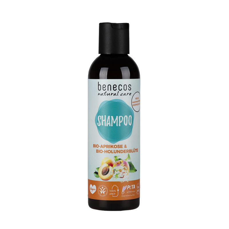 benecos benecos Natural Shampoo Aprikose & Holunderblüte - Produktbild
