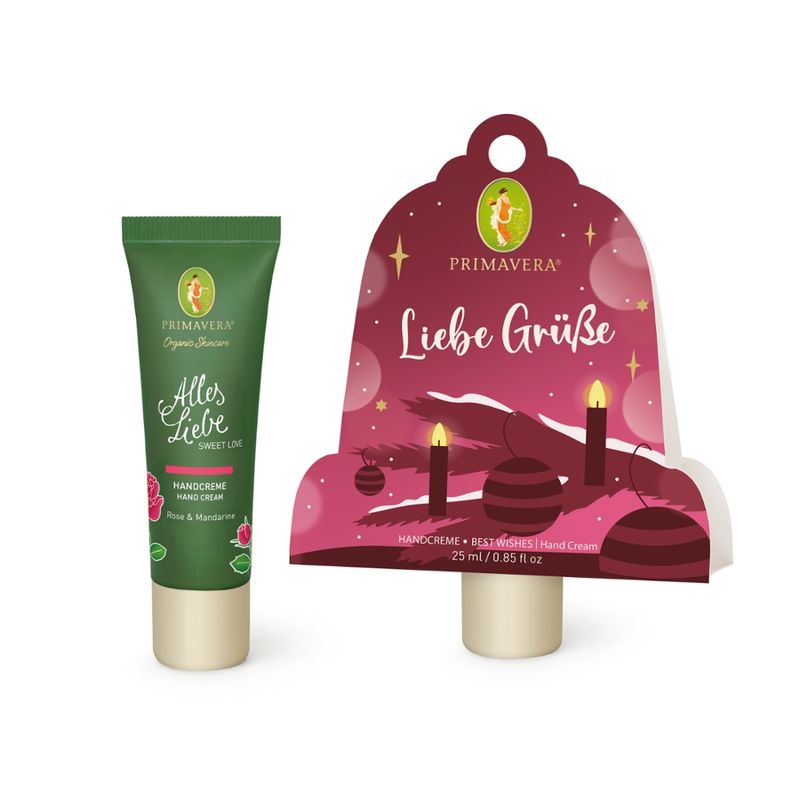 PRIMAVERA Geschenkanhänger Liebe Grüße - Produktbild