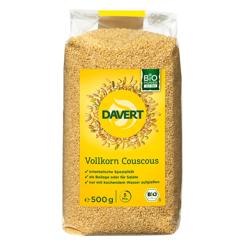 Davert Vollkorn Couscous 500g - Produktbild