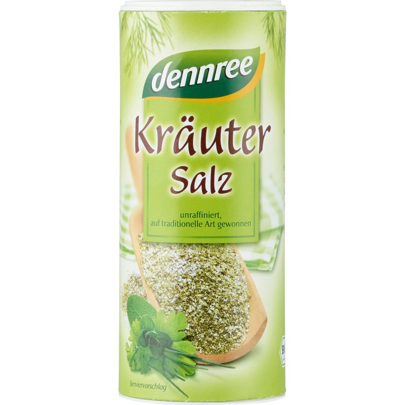 dennree Kräutersalz, mit 15% Kräutern - Produktbild