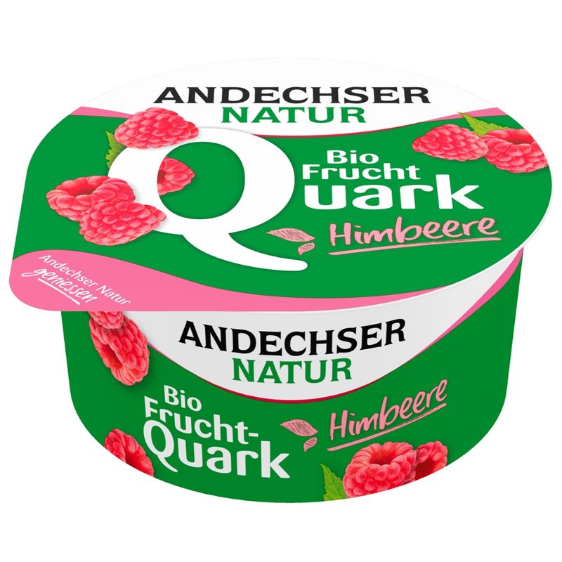 Andechser Natur Bio Fruchtquark Himbeere - Produktbild