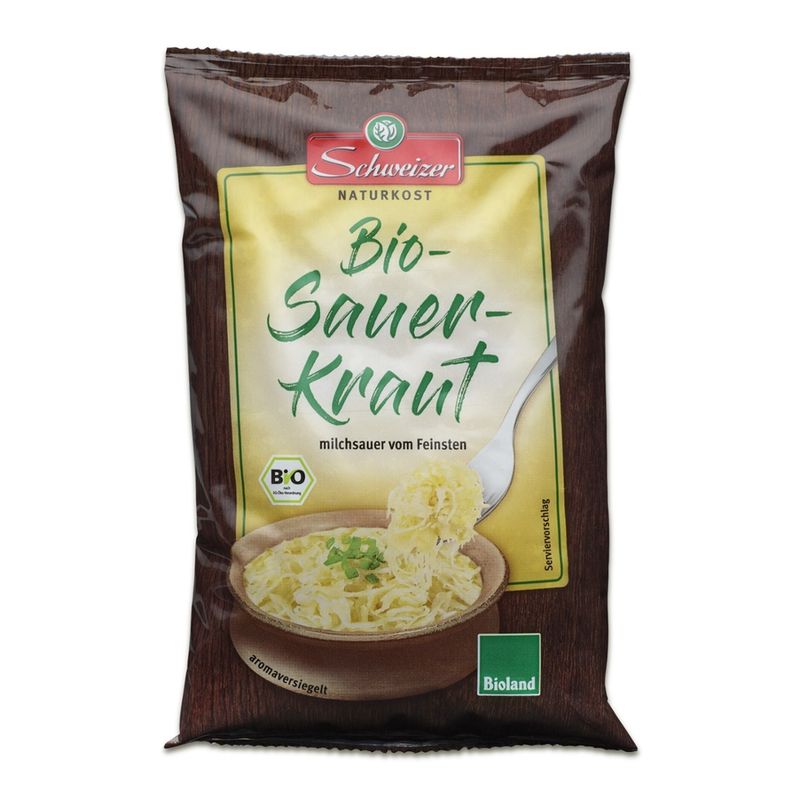 Schweizer Bioland Sauerkraut, kühlpflichtig - Produktbild