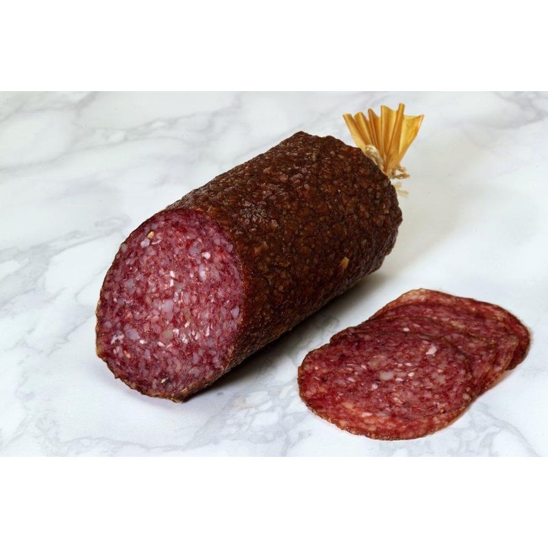 Chiemgauer Naturfleisch Rindersalami, Stange ca. 120 g, SB, kbA - Produktbild