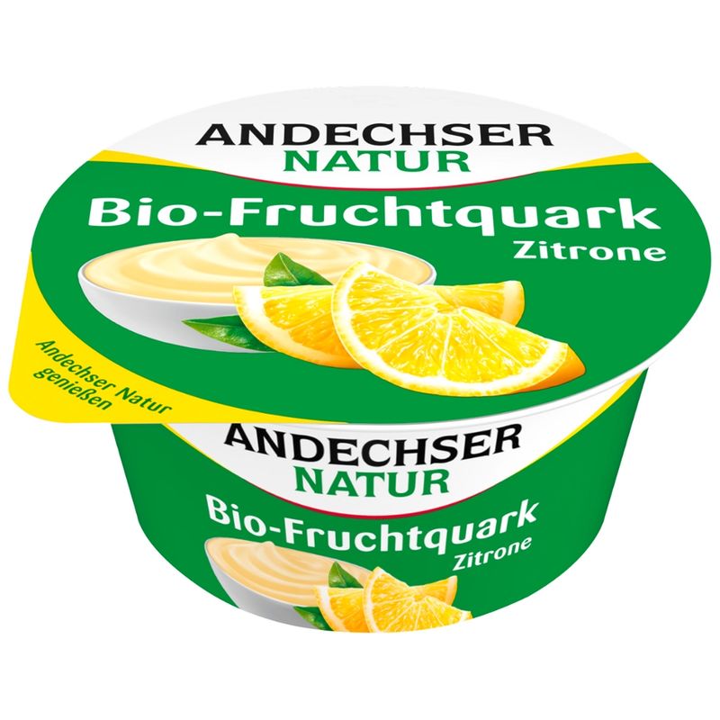 Andechser Natur Bio Fruchtquark Zitrone - Produktbild