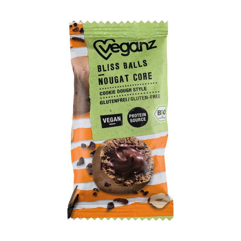 Veganz BIO Veganz Bliss Balls Nougat Core 40g - Produktbild