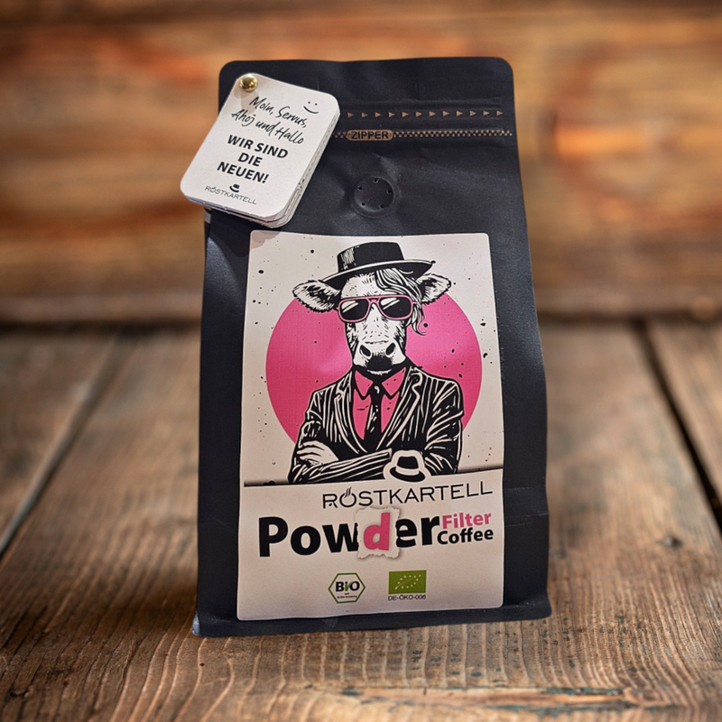 Röstkartell Powder Coffee 500g - Filterkaffee gemahlen DE-ÖKO-006 - Produktbild