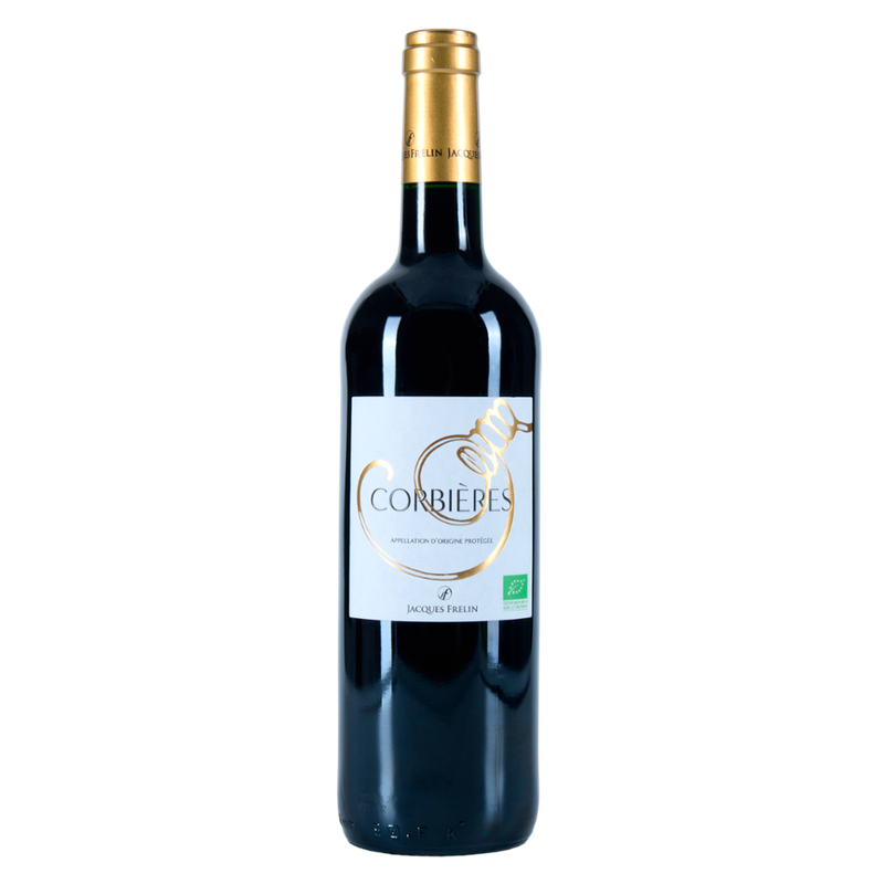 Jacques Frelin Vignobles SAS La Maison des Terroirs Vivants Rotwein, Cuvée de l'Ancien Courrier, AOP Corbières, Frankreich - Produktbild