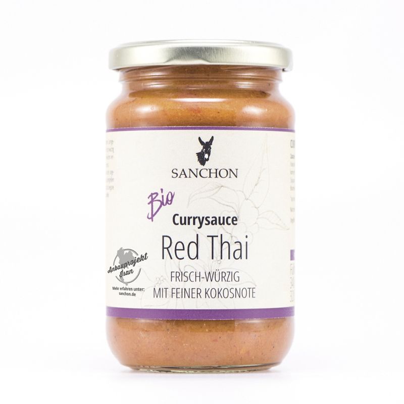 Sanchon FS Currysauce Red Thai, 320 ml, SANCHON, bio - Produktbild