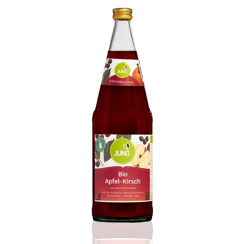 Jung Fruchtsäfte Jung Bio Apfel-Kirschsaft aus dem Schwarzwald - Produktbild