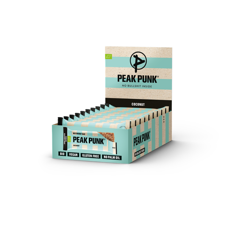 Peak Punk  Peak Punk Bio Energy Bar Coconut - Produktbild