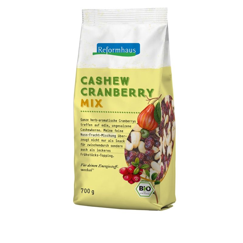 Reformhaus Cashew- Cranberry- Mix bio - Produktbild