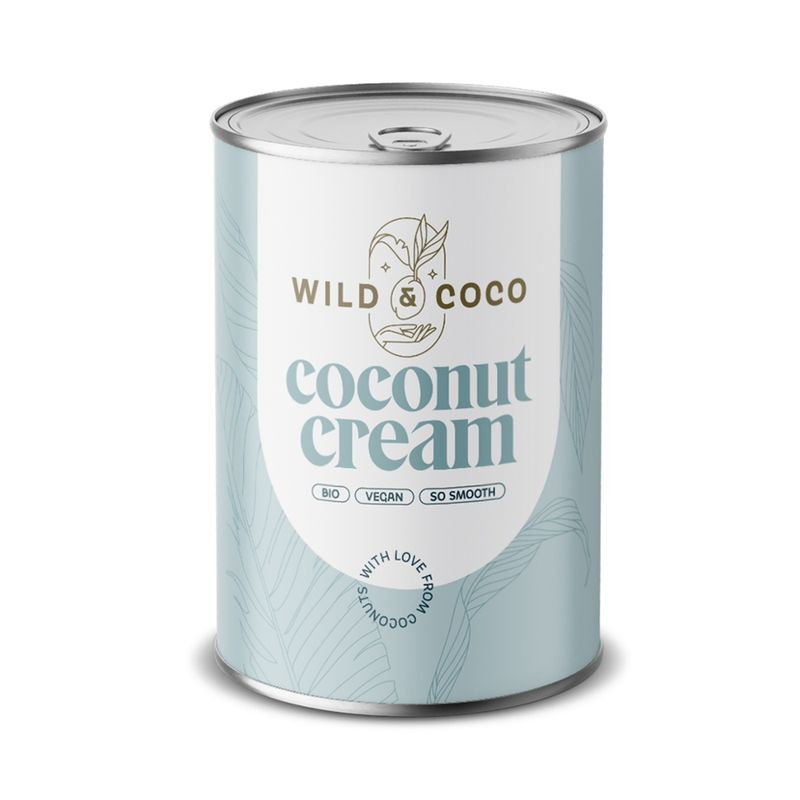 Wild & Coco Wild & Coco Kokosnusssahne 400 ml - Produktbild