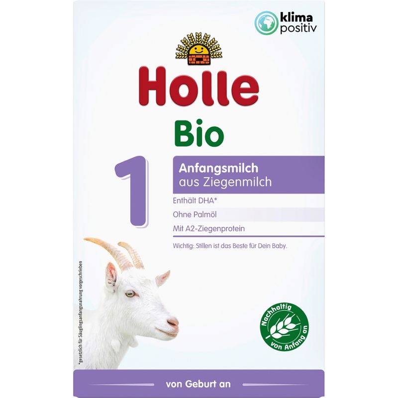 Holle  Bio-Anfangsmilch 1 aus Ziegenmilch - Produktbild