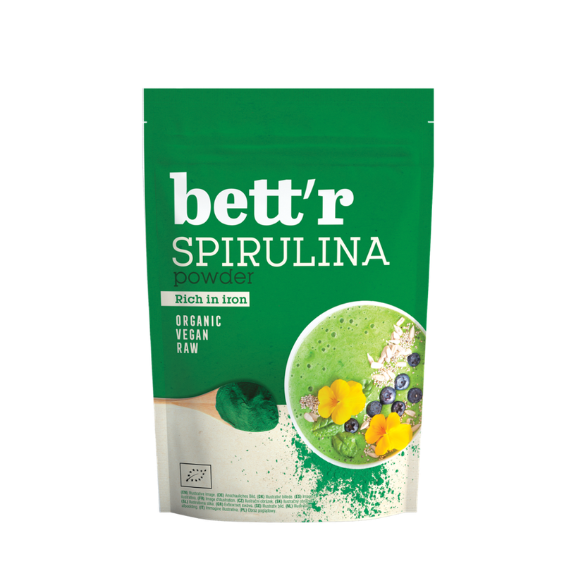 Bett'r Bett`r  Spirulina-Pulver, Bio,  (200g) - Produktbild