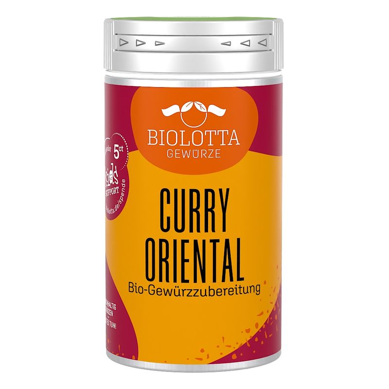 Biolotta Biolotta Gewürzstreuer Curry Oriental Bio-Gewürzzubereitung - Produktbild