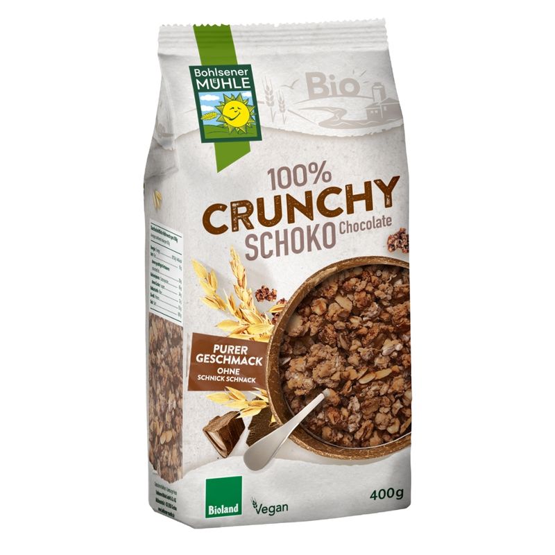 Bohlsener Mühle 100% Schoko Crunchy - Produktbild