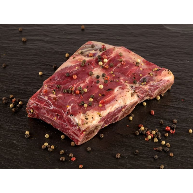 Chiemgauer Naturfleisch S-Spareribs in BBQ-Marinade, ca. 550 g, TH, kbA - Produktbild